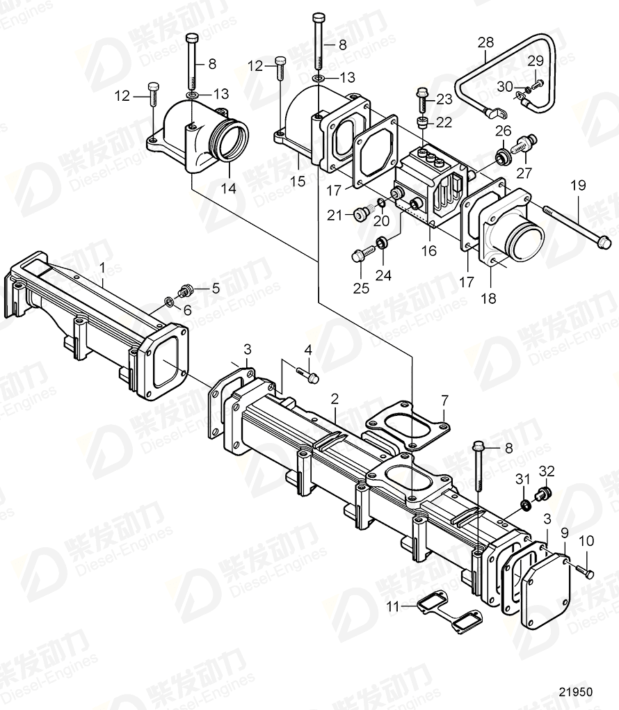 VOLVO Plug 888774 Drawing